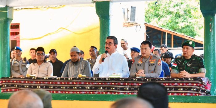 Kapolda Maluku, Gubernur Maluku, Pangdam XV/Pattimura Ambil Langkah Kongkrit dan Strategis kejadian di Tulehu – Tial