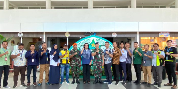 PT Angkas Pura Indonesia Bandara Pattimura Ambon Resmi Menutup  Posko Monitoring Angkutan Udara Lebaran Tahun 2025