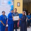 Wujudkan Rasa Saling Peduli, Lanal Saumlaki Kunjungi Panti Asuhan Bakti Luhur Saumlaki