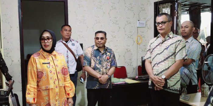SIDAK OPD LUAR BALAI KOTA, WAWALI  TEGASKAN : DISIPLIN PEGAWAI, PENTING