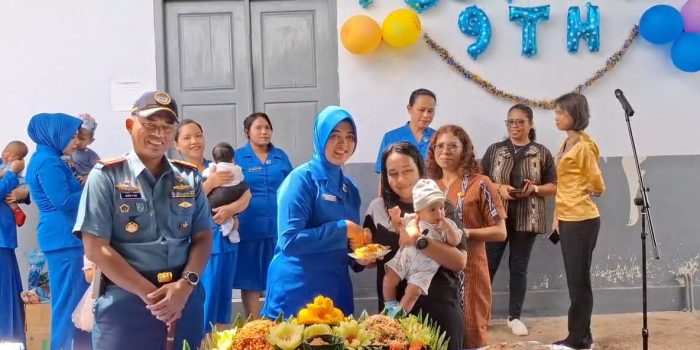 PERINGATAN HARI ULANG TAHUN POSYANDU JALASTRYA KE-9 DI LANAL SAUMLAKI