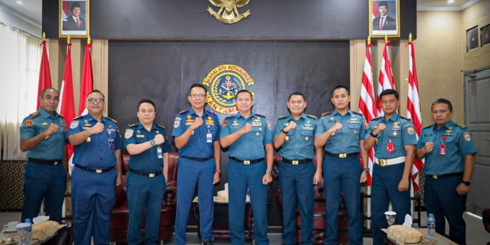 SIAP MENDUKUNG TUPOKSI KSOP, DANLANTAMAL IX TERIMA _COURTESY CALL_ KEPALA KSOP AMBON DI MAKO LANTAMAL IX*