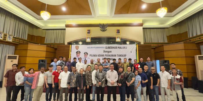 GUBERNUR MALUKU DORONG PENGUSAHA PERIKANAN UNTUK BERKONTRIBUSI NYATA DALAM PEMBANGUNAN DAERAH MALUKU.