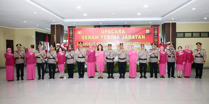 Kapolda Pimpin Upacara Sertijab Sejumlah Pejabat di Lingkungan Polda Maluku
