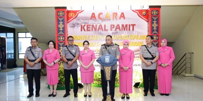 Gelar Kenal Pamit Pejabat, Kapolda Serukan Kepemimpinan yang Bijak dan Taat Aturan