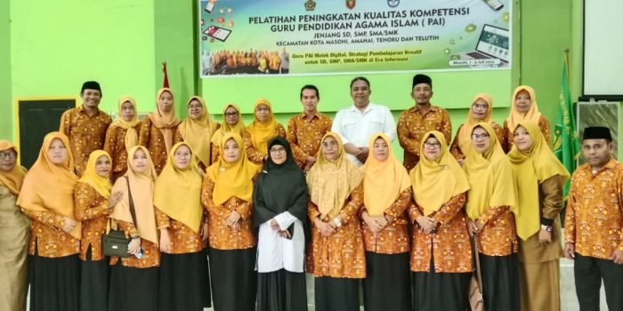 Guru PAI Maluku Tengah Adaptasi pembelajaran Digital: Workshop Inovatif Libatkan Kecerdasan Artifisial, untuk Pembelajaran Berdiferensiasi!