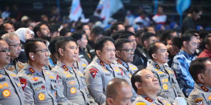 Kapolda  Maluku  Hadiri  Penyerahan Penghargaan ITUC-ASIA PACIFIC Kepada  Kapolri Di Indonesia Arena GBK