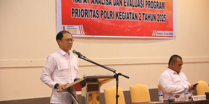 Polda Maluku Laksanakan Anev Program Penanggulangan Terorisme, Radikalisme dan Intoleransi