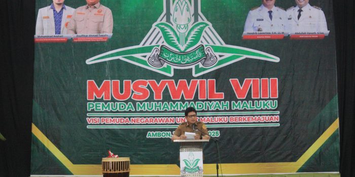 BUKA MUSWIL KE VIII PEMUDA MUHAMADIYAH MALUKU, SEKDA : GUBERNUR HARAP BERKONTRIBUSI UNTUK KEMAJUAN MALUKU