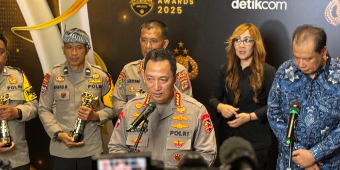 Kapolri Tegaskan Komitmen Reformasi dan Pelayanan Terbaik dalam Hoegeng Awards 2025