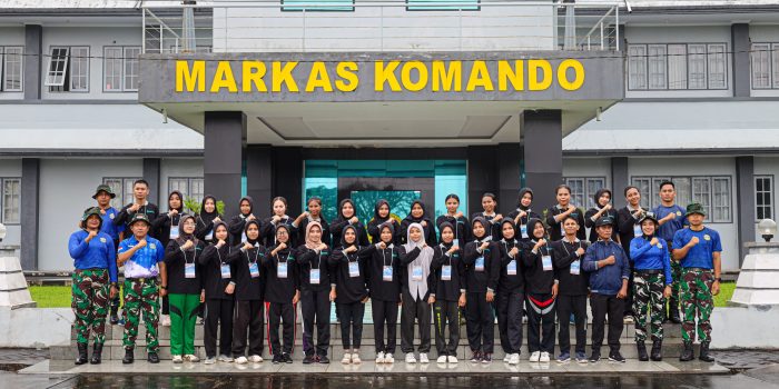 Lantamal IX Ambon Gelar Pelatihan Karakter Bagi Mahasiswa Unggul Poltekkes Kemenkes Maluku Tahun 2025