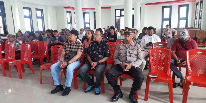 Marak Terjadi Tawuran Polda Maluku Sharing Kamtibmas di Kecamatan Nusaniwe