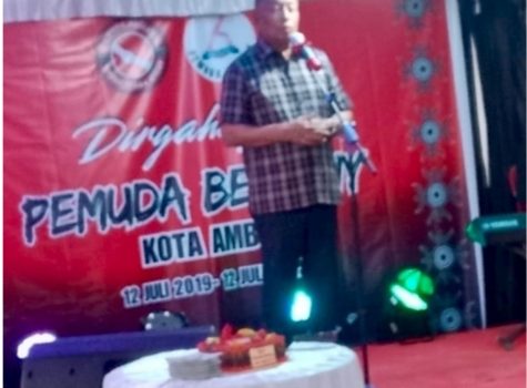 Peringati HUT ke-6, Pemuda Beilohy Ambon. Di Hadiri Pj Sekot Robby Sapulette