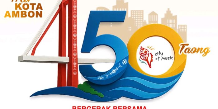 Pemerintah Kota Ambon Meliris Logo HUT Kota Ambon Ke 450 , Ini Maknanya