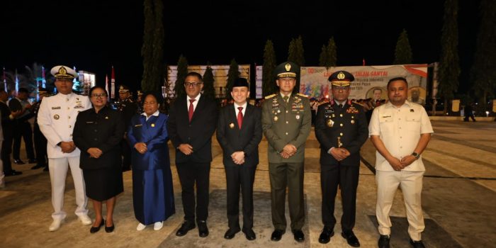 Sambut HUT RI ke-80 Tahun 2025, Pemprov Papua Gelar Taptu dan Pawai Obor