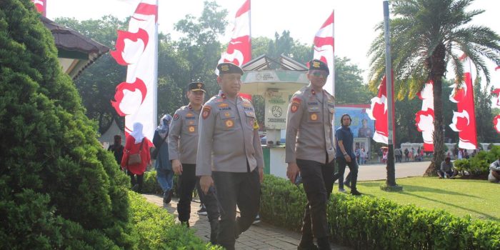 Polri Pastikan Keamanan di Kawasan Bundaran HI, Cek Langsung Personel Ops Merdeka Jaya 2025*