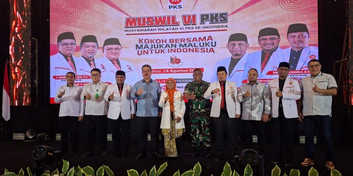 Hadiri Muswil VI PKS, Gubernur Maluku Ajak Partai Politik Bersinergi Majukan Daerah