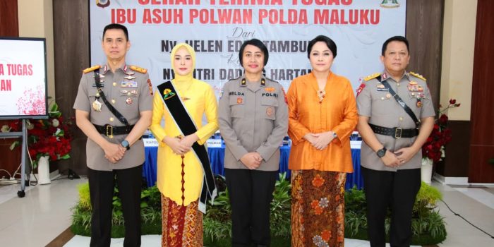 Sertijab Ibu Asuh Polwan, Kapolda Maluku Ingatkan Tentang Profesionalitas