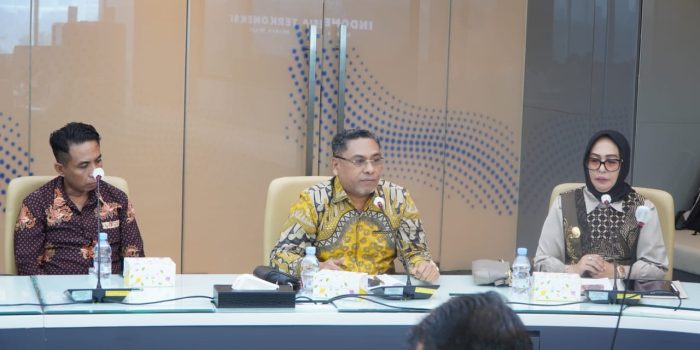 MATANGKAN IMPLEMENTASI CALL CENTER 112, PEMKOT AUDIENSI DENGAN KOMDIGI