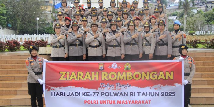 Kabid Humas Polda Maluku Pimpin Ziarah Rombongan Peringati Hari Jadi ke-77 Pokwan RI.
