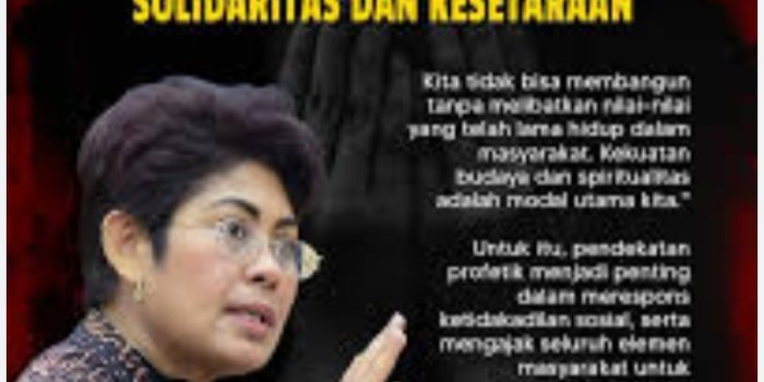 Benhur George Watubun, Menyebut Penunjukan Mercy Barends Sebagai Ketua DPP PDI Perjuangan