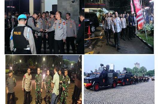 Patroli Skala Besar TNI-Polri untuk Jamin Rasa Aman dan Tertibkan Situasi