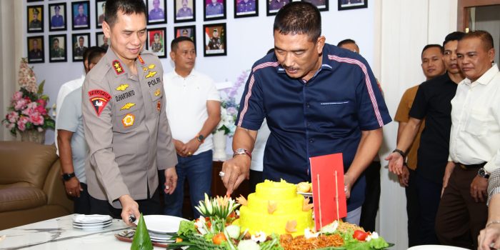 Temui Kajati Maluku Kapolda Sampaikan Ucapan Selamat HUT ke-80 Kejaksaan RI