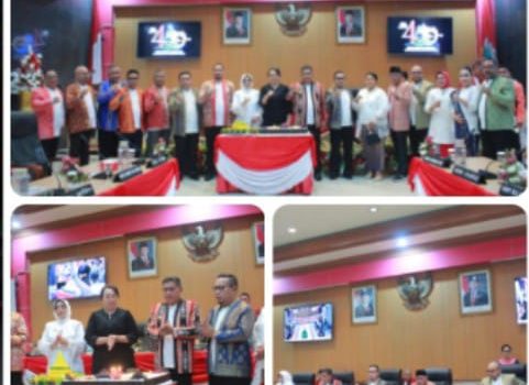 DPRD dan Pemkot Gelar Paripurna, Wali Kota Ajak Warga Bergerak Bersama Bangun Kota Menyambut HUT Ke 450  Kota Ambon 