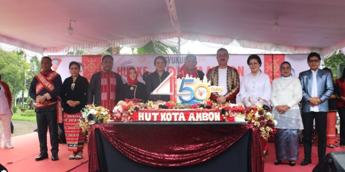 Upacara Kajadian Kota Ambon ke-450: Pesan Basudara untuk Kota Ambon Manise