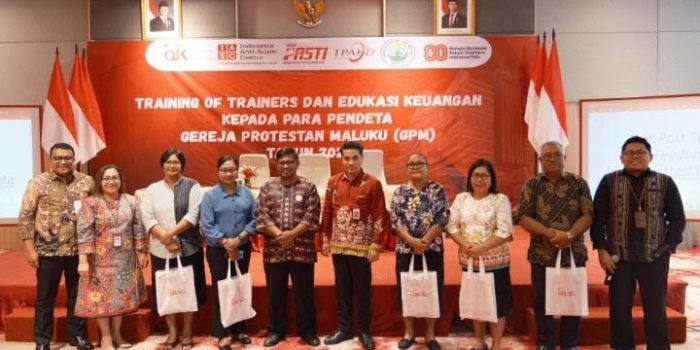 OJK Maluku Dan Gereja Protestan Maluku Gelar ToT Penggerak Duta Literasi Keuangan