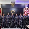 PERKUAT KEDAULATAN MARITIM, DANKODAERAL IX AMBON TERIMA _COURTESY CALL_ DANGUSPURLA KOARMADA III