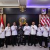DANKODAERAL IX AMBON TERIMA _COURTESY CALL_ TIM KEMENKO POLKAM*