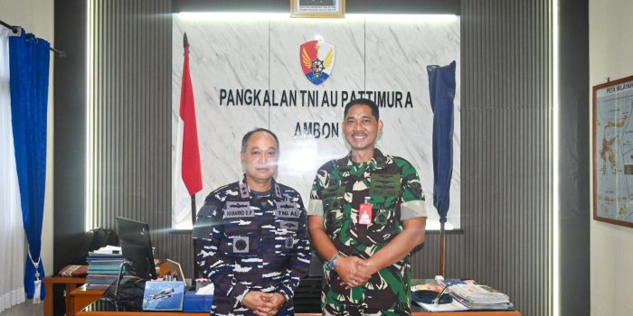 DANKODAERAL IX AMBON LAKSANAKAN _COURTESY CALL_ KE LANUD PATTIMURA