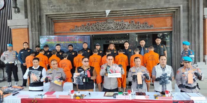Unras Anarkis 30 Agustus Polda Bali Tetapkan 14 Orang Tersangka