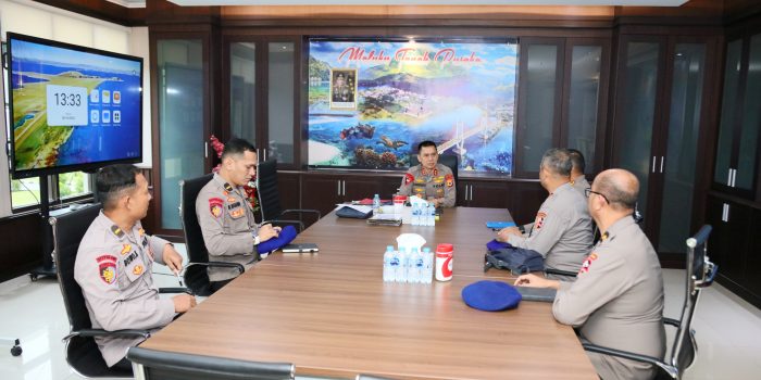 Kapolda Maluku Terima Silaturahmi Komandan KP Yudistira – 8003, Perkuat Sinergi Pengamanan laut