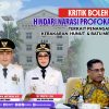 Kritik Boleh, Hindari Narasi Provokatif ; Terkait Penanganan Kebakaran Hunut Dan Batumerah.