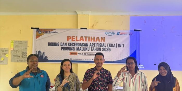 MGMP Koding dan AI Resmi Dibentuk, Ambon Jadi Pelopor Gerakan Digital Pendidikan