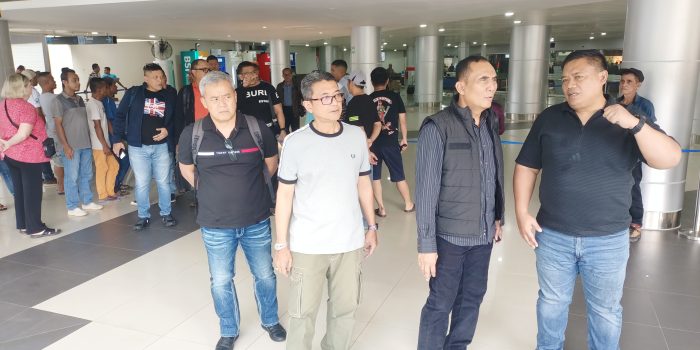 Wakapolda Maluku Jemput Tim Audit Irwasum Polri di Bandara Pattimura Ambon