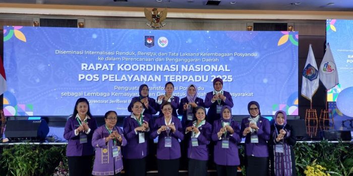 Maya Baby Lewerissa Hadir di Rakornas Posyandu 2025, Maluku Teguhkan Komitmen Transformasi Layanan Desa