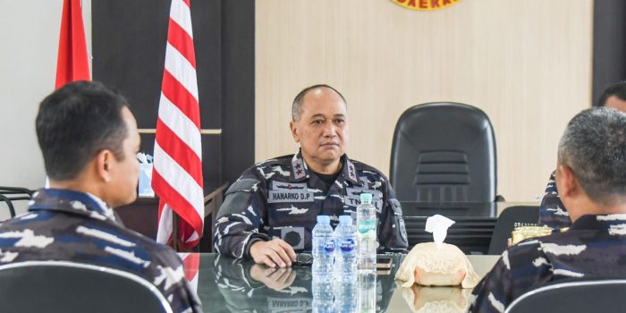 DANKODAERAL IX AMBON TERIMA _COURTESY CALL_ DARI TIM ZONA INTEGRITAS (ZI)
