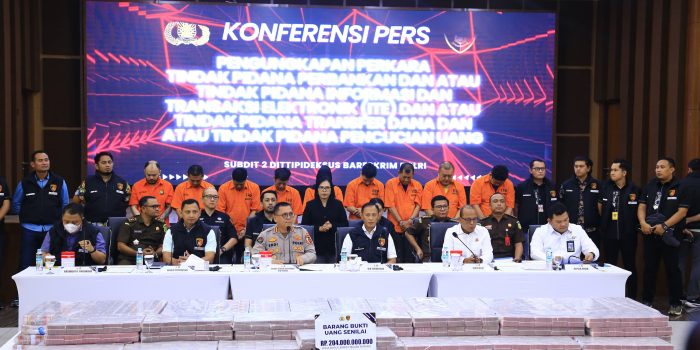 Bareskrim Polri Ungkap Sindikat Pembobolan Rekening Dormant Senilai Rp204 Miliar, 9 Tersangka Diamankan