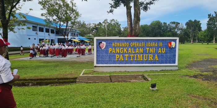 Lanud Pattimura Gelar Penerbangan Pesawat Kertas Serentak Seluruh Indonesia Secara Virtual