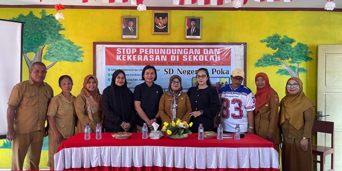 Kunjungi SD 3 Poka, Polda Maluku: Stop Perundungan dan Kekerasan di Sekolah