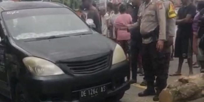 Sempat Dipalang Warga Desa Tala, Jalan Trans Seram kembali Normal, Kapolres SBB Ajak Warga Jaga Kamtibmas