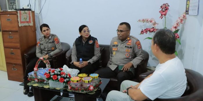 Polresta Ambon Sosialisasi Kamtibmas dan Call Center 110 di Sekolah