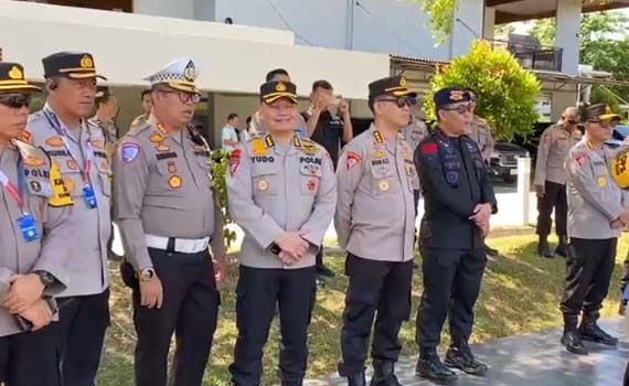 Astamaops Kapolri Pimpin Patroli Udara Pastikan Pengamanan MotoGP Mandalika 2025