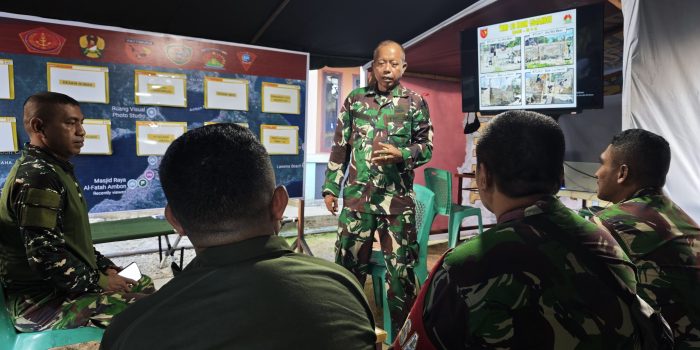 Posko TMMD Ke 126 Sebagai Control & Balance Kegiatan, Ini Kata Pasiter Kodim 1504/Ambon*