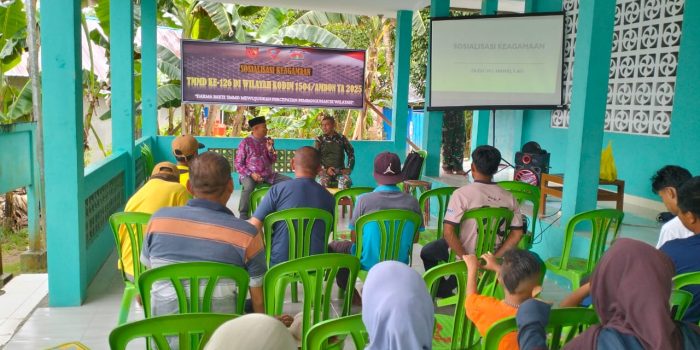 Sinergi Dengan Kemenag, TMMD Ke-126 Kodim Ambon, Titik Beratkan Pembangunan Religius