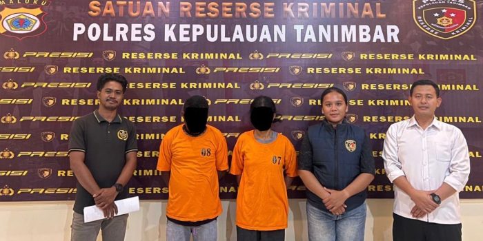 POLRES KEPULAUAN TANIMBAR BEKUK IBU KANDUNG DAN KEKASIHNYA YANG TEGA EKSPLOITASI ANAKNYA