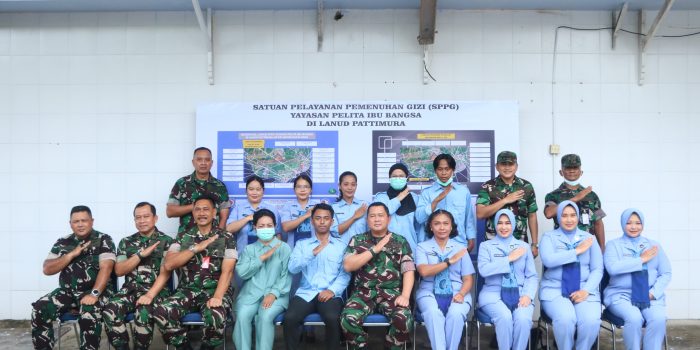 Pangkodau III Tinjau Dapur SPPG di Lanud Pattimura Ambon